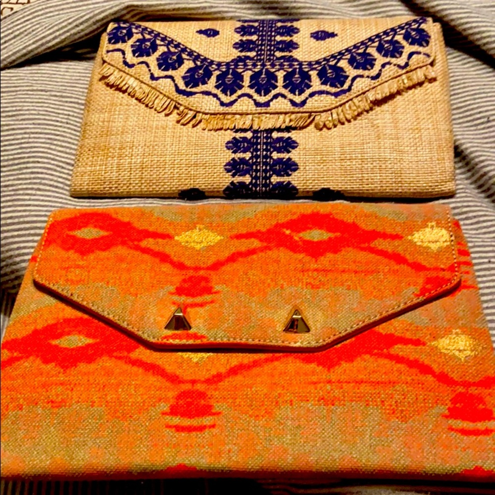Two Stella and Dot Clutches